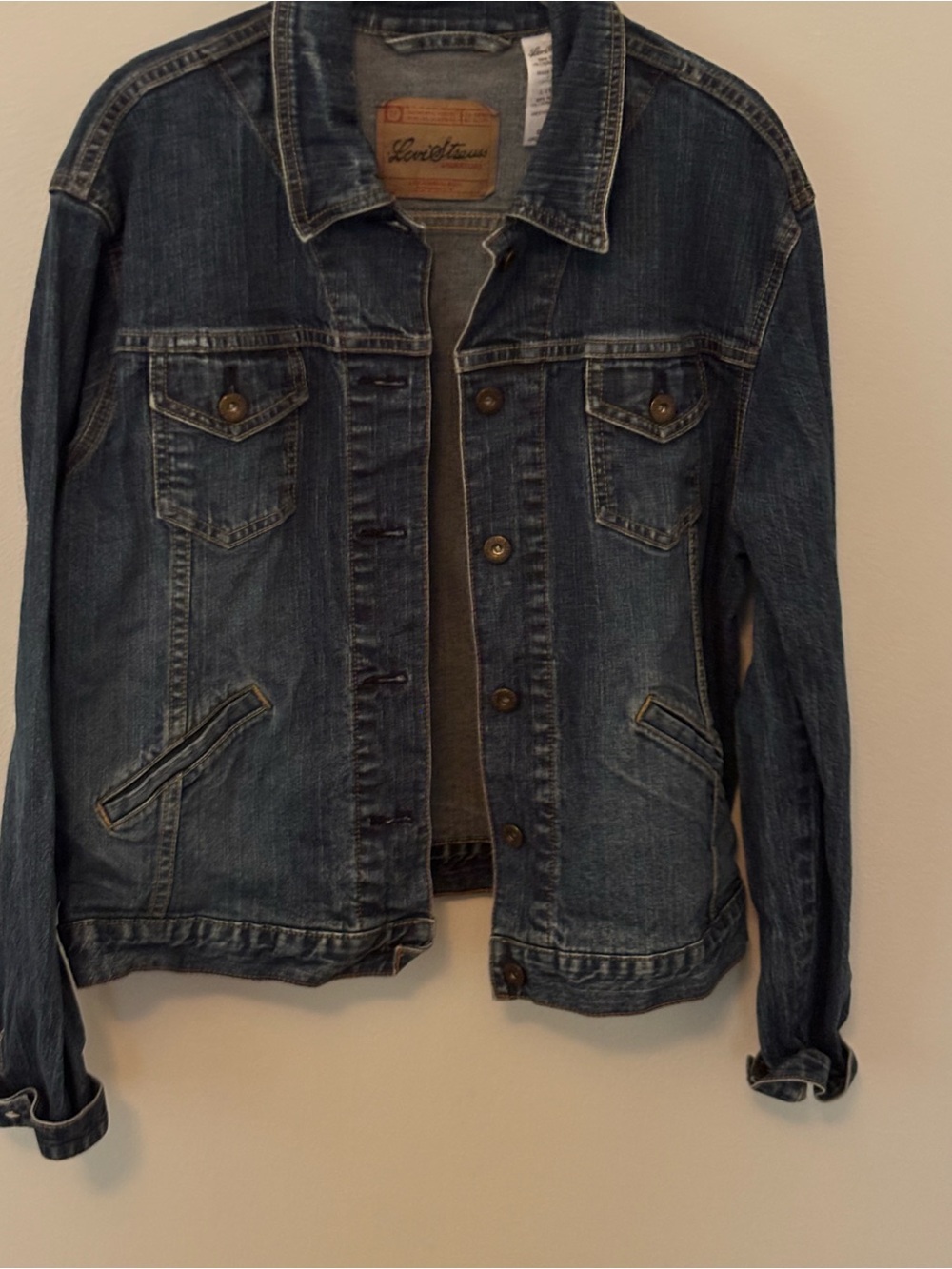 Levi Classic Medium Wash Denim Jacket